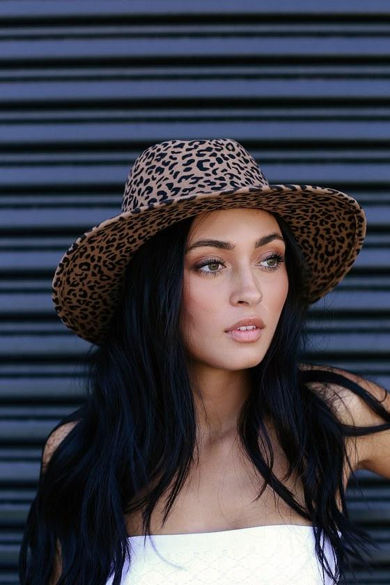 Branwen Brown Leopard Print Hat | Lulus