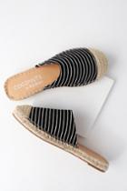 Coconuts Marguex Black Espadrille Mules | Lulus