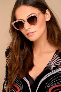 Sonix Melrose Blush Pink Sunglasses