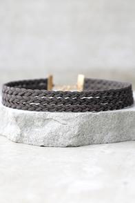 Lulus Favorite Things Grey Layered Necklace