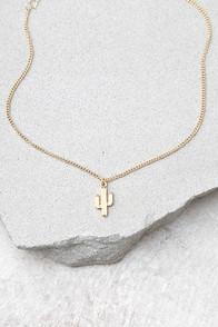 Lulus Desert Daze Gold Choker Necklace