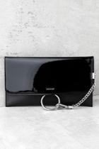 Lulus Easy Elegance Black Patent Clutch