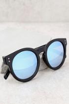 Perverse Declan Black And Blue Mirrored Sunglasses