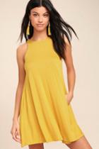 Lulus | Tupelo Honey Yellow Dress | Size X-large