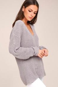 Gentle Fawn Tucker Grey Sweater