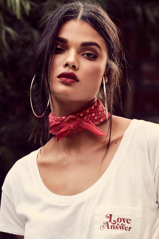 Lulus - Khlo Oversized Gold Hoop Earrings