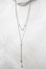 Lulus Cute Constellation Gold Layered Necklace