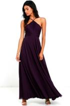 Lulus Everlasting Enchantment Purple Maxi Dress