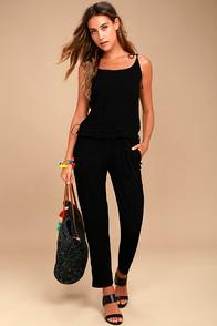 Tavik Preston Black Jumpsuit