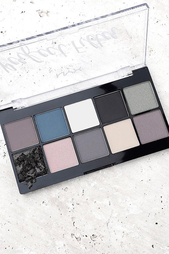Nyx | Gloomy Days Perfect Filter Eyeshadow Palette | Grey | Lulus
