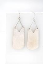 Chic Me Out Brushed Silver Earrings | Lulus