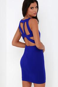 Lulu*s Suite And Spicy Royal Blue Bodycon Dress