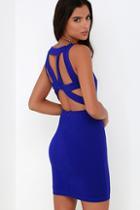 Lulu*s Suite And Spicy Royal Blue Bodycon Dress