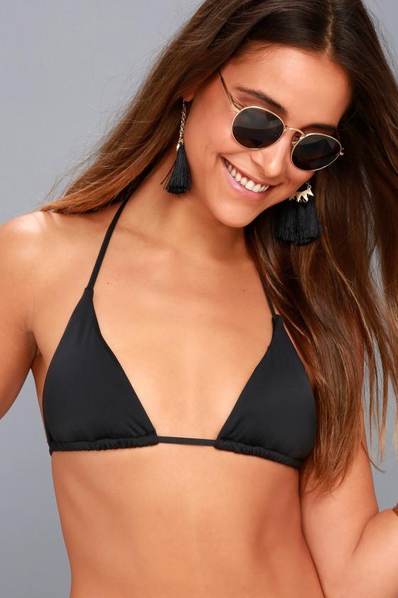 Dippin' Daisy's | Koah Black Bikini Top | Size Small | Lulus