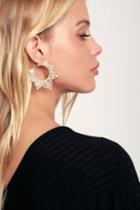 Mullen Gold Hoop Earrings | Lulus