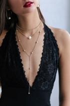 More Than Ever Gold And Pearl Layered Necklace | Lulus