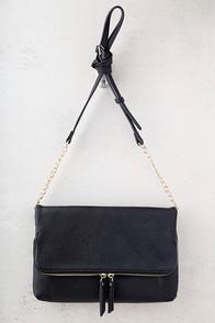 Lulus Voulez Vous Black Clutch