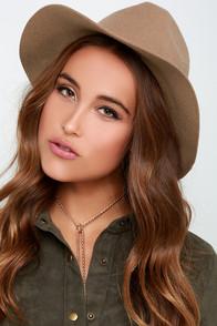 Rhythm The Pocket Camel Fedora Hat