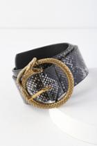 For Goodness Snake Gold And Snake Belt | Lulus