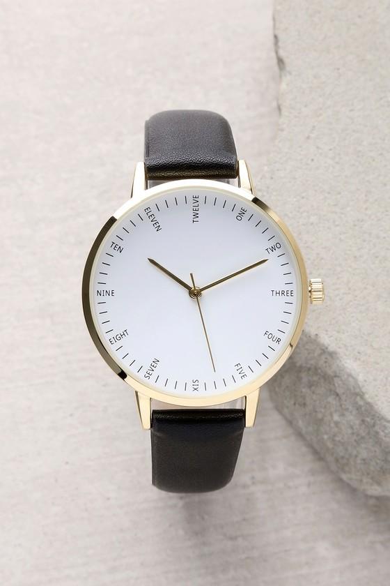 Lulus | Timeless Style Gold And Taupe Watch | Vegan Friendly
