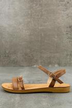 C Label Magena Brown Wedge Sandals