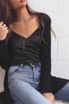 Lulus - Exclusive Monolith Gold Pendant Necklace