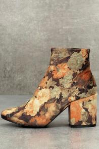 Machi Erma Multi Velvet Ankle Booties