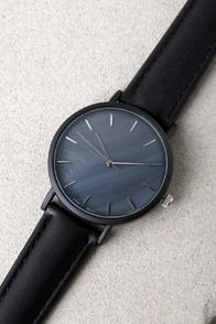 Lulus Style Time Blue And Black Watch