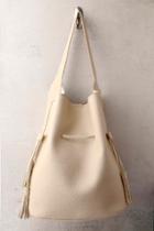 Lulus Posh Appeal Beige Bucket Bag