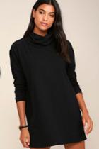 Lulus | Scheme Of Things Black Long Sleeve Dress | Size X-small