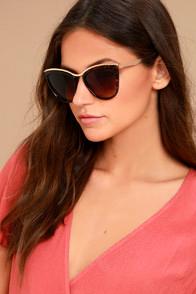 Lulus Style First Tortoise Sunglasses