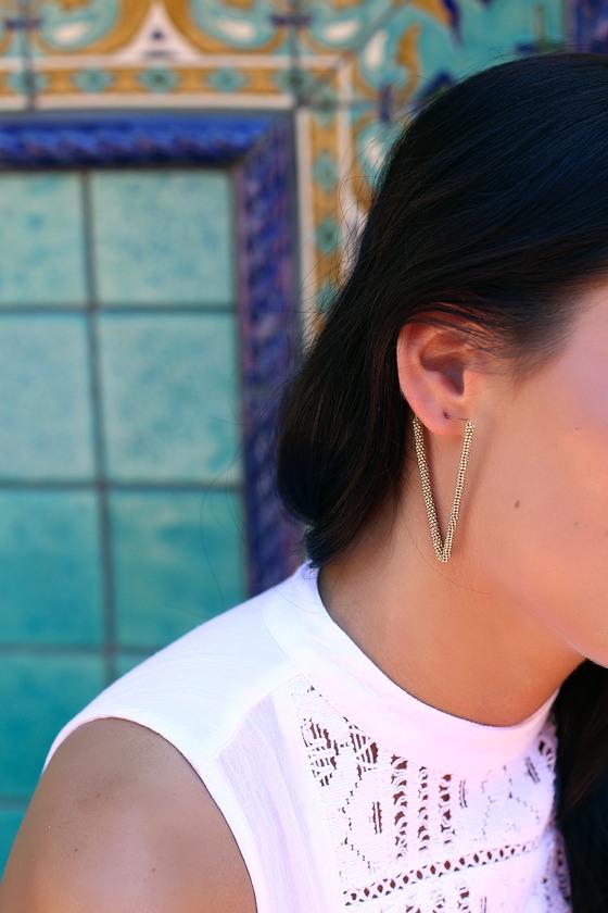 Admiration Gold Beaded Earrings | Lulus