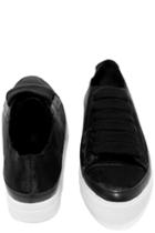 Siren | Topio Black Satin Sneakers | Size 7 | Lulus
