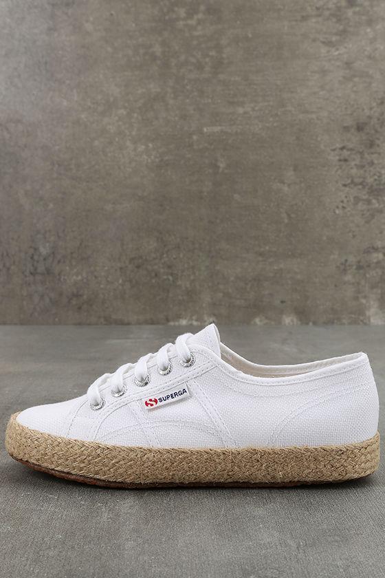 Superga | 2750 Cotropeu White Espadrille Sneakers | Size 8.5 | Lulus