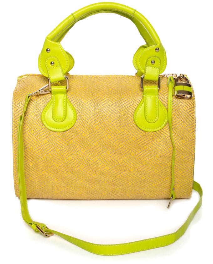 Guanabana Cocktail Color Block Purse