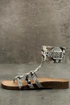 Circus By Sam Edelman Katie Cashmere Snake Ankle Strap Sandals