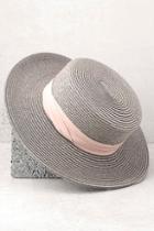 Wyeth Sam Grey Straw Hat
