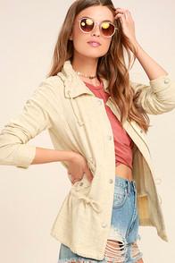 Rag Poets Mykonos Light Beige Jacket