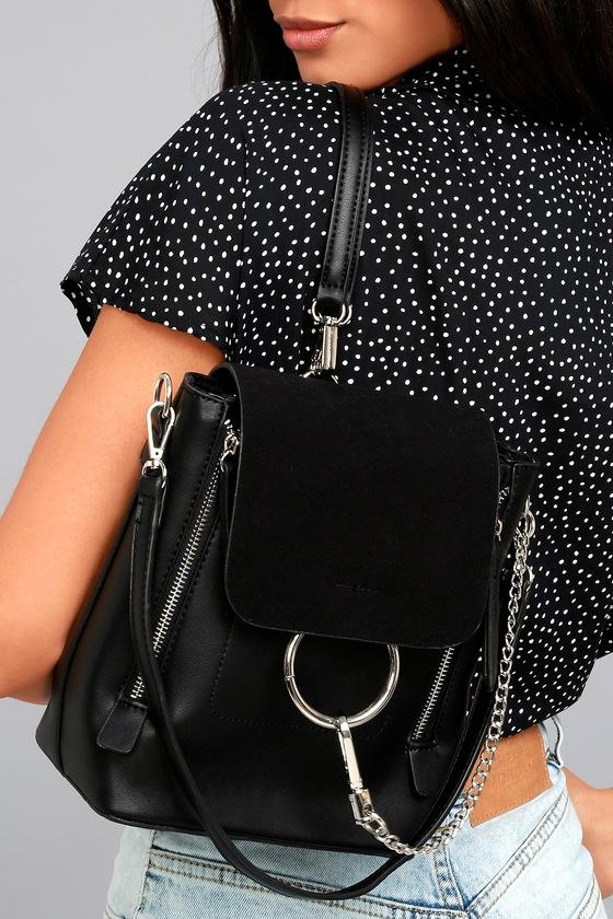 Lulus | Sidewalk Stunner Black Backpack | Vegan Friendly
