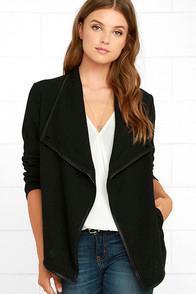 Jack By Bb Dakota Melbourne Black Jacket