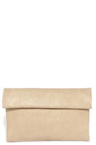 Yoki Roller Coast To Coast Beige Clutch