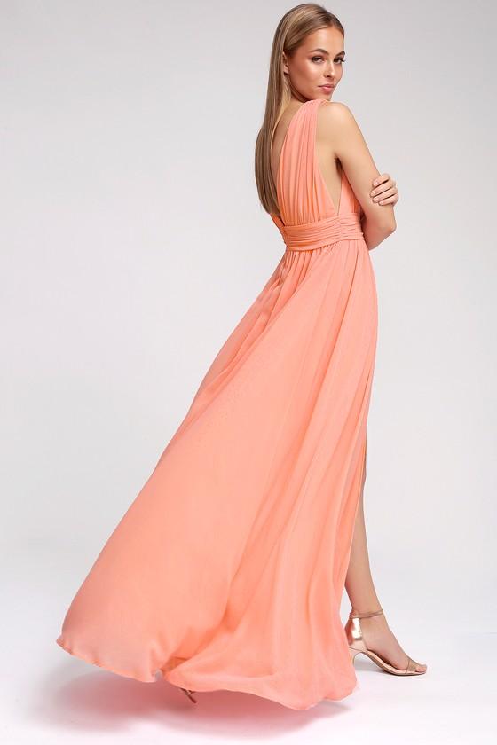 Heavenly Hues Light Pink Maxi Dress | Lulus