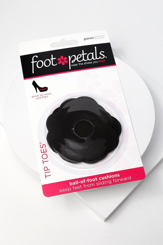 Foot Petals Tip Toes Black Ball-of-foot Cushions | Lulus