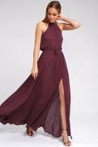 Essence Of Style Plum Purple Maxi Dress | Lulus
