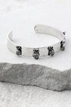 Lulus Tropical Treasures Silver Cuff Bracelet
