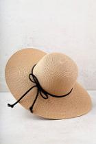 Lulus My Paradise Tan Floppy Straw Hat