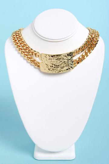 Collar Id Gold Choker Necklace