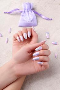 Static Nails Doe Lavender All In One Pop-on Manicure Kit
