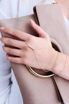 Lulus | Graceful Delicacy Gold Hand Chain