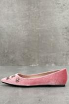 Circus By Sam Edelman Circus By Sam Edelman Ritchie Ash Rose Pointed Flats | Size 6.5 | Pink | Lulus